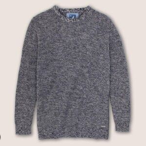 KANGOL Men's Two Tone Pullover Crewneck Sweater in  Size S